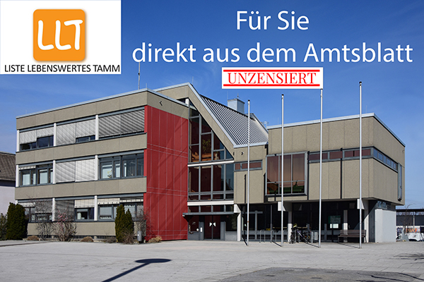 Beitragsbild zu Amtsblatteinträgen der LLT